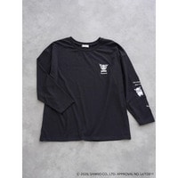 【サンリオキャラクターズ】刺繍ゆるロングTシャツ