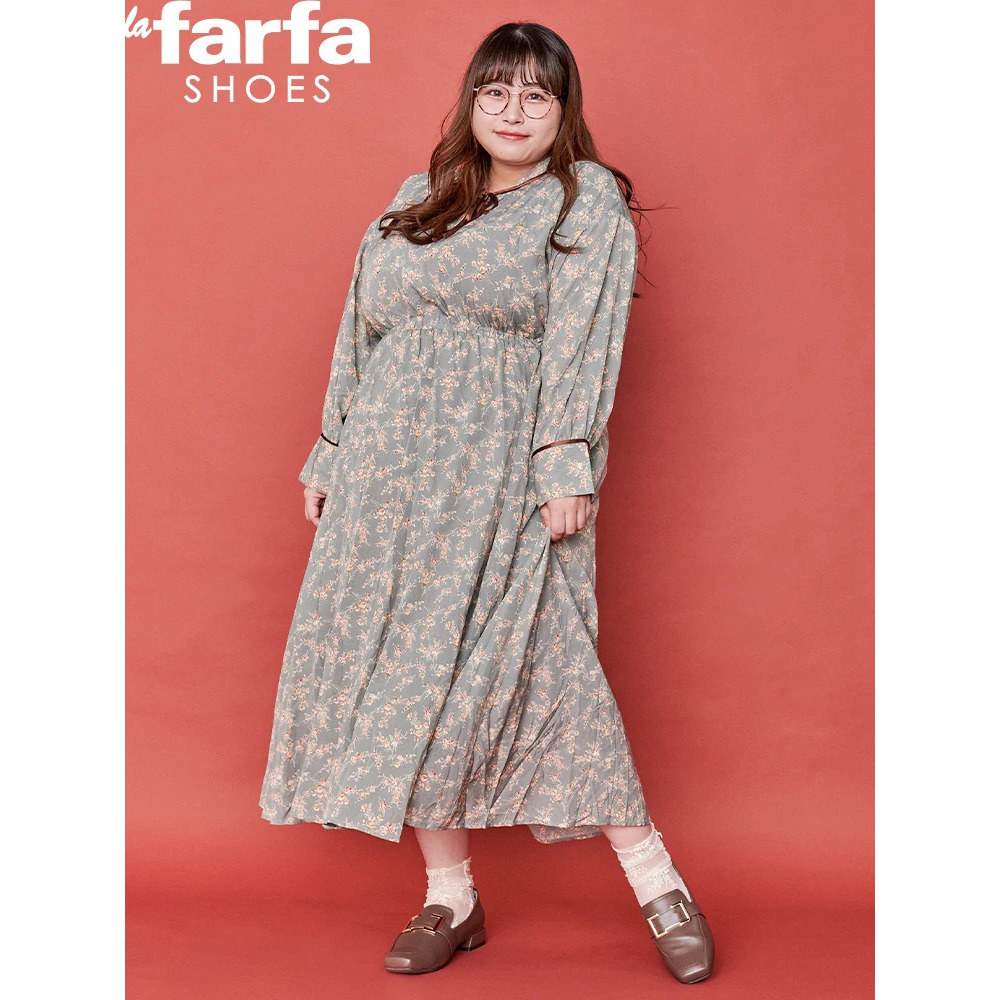 【la farfa SHOES/ラ・ファーファシューズ】スクエアオーナメントローファー6