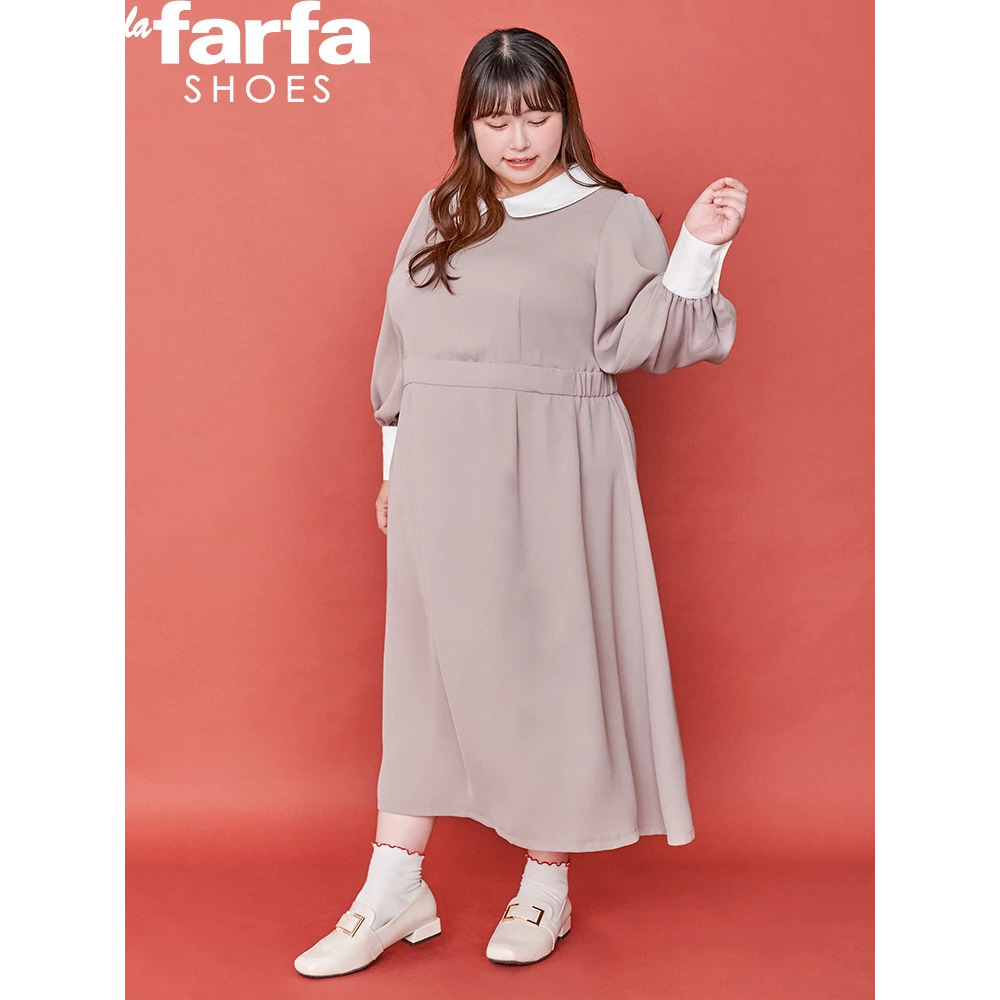 【la farfa SHOES/ラ・ファーファシューズ】スクエアオーナメントローファー7