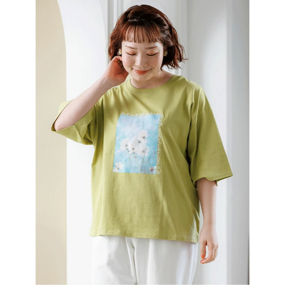 【接触冷感】転写刺繍Tシャツ4