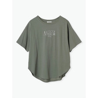 【接触冷感】AMBER刺繍Tシャツ
