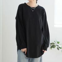 新色追加!! ３デザイン綿１００％満点ロングＴシャツ