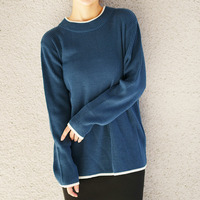 新色追加!! Ｔシャツ感覚で使えるモックネックニット