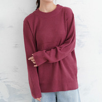 新色追加!! Ｔシャツ感覚で使えるモックネックニット