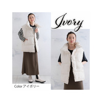 フェイクダウンオーバーベスト