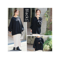 【裏起毛の服苦手さんにおススメ】ゆるシルエットスウェットトレーナー