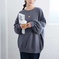 新色追加!! 【裏起毛の服苦手さんにおススメ】ゆるシルエット スウェット トレーナー 