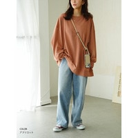 【再入荷】新色追加!! 【裏起毛の服苦手さんにおススメ】ゆるシルエット スウェット トレーナー