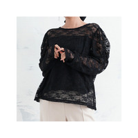 2デザインから選べる 着るだけ差がつく ストレッチレース トップス