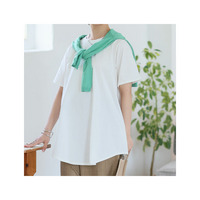 魔法のお腹カバー 綿100 裾フレア Tシャツ