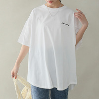 新色追加!! 選べる4デザイン♪  綿100％ 満点 ロング Tシャツ