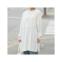 マリクールknit シンプル Vネック ロングカーデ