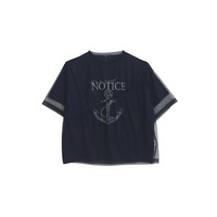 ロゴTシャツ × チュール Tシャツ 2点SET