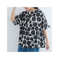 可愛いも着やすいも我慢しない！ さらりと着映える ゆるっと楽ちん カット楊柳 Tシャツ