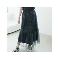 カラーで選べる ウエストゴム チュールスカート