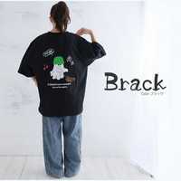 メンズライクなおばけプリント Ｔシャツ