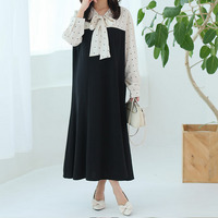 ”楽かわ”シリーズ！スポッと着るだけ ドッキングワンピース