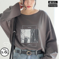 綿100％ なめらか心地 選べる ロゴプリント Tシャツ
