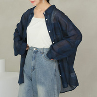 涼しさが選べる！！ 着心地さらり 季節を先取り シアーシャツ