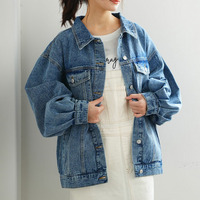 ゆるっとこなれる ビッグシルエット デニムジャケット