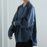 フランネルチェック サイドタックシャツ ブラウス