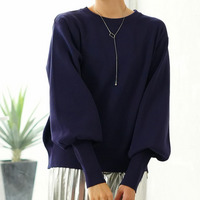 二の腕 激やせ ぽわん袖 ニット