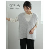 ブラッシュフェザー Vネック ベスト