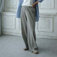 呼吸するコットン100％ 楽のび ワッフルシリーズ 2丈から選べる スッキリパンツ