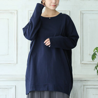 360度完璧 おでかけコクーン 綿100％ バスクTシャツ