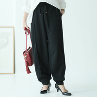 スラっと美脚、忙しい毎日に穿きたい 裏起毛 ジョガーパンツ