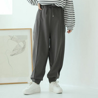 スラっと美脚、忙しい毎日に穿きたい 裏起毛 ジョガーパンツ