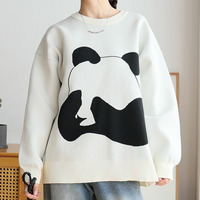  柄が選べる！可愛さ炸裂！！選んで楽しい！！ ハッピージャガード ゆるニット