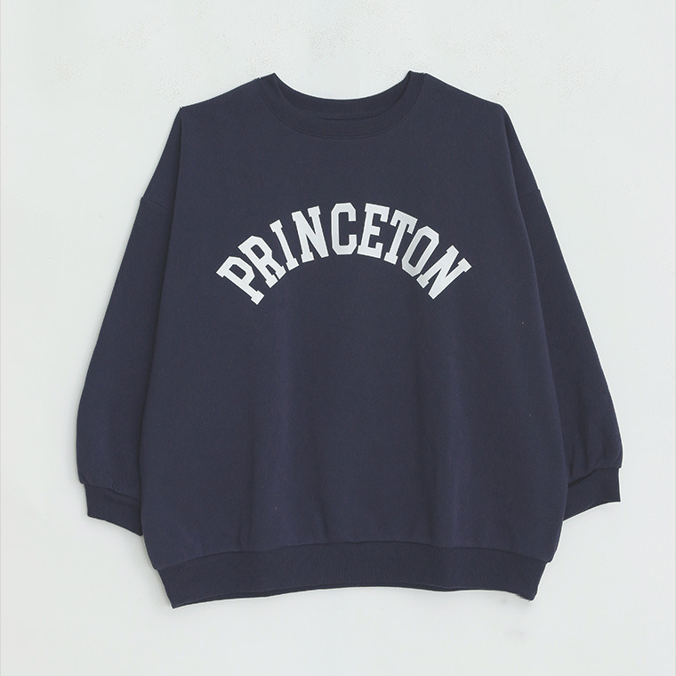 ハピぽか裏起毛 2デザインから選べる ロゴトレーナー 毛玉になりにくい1