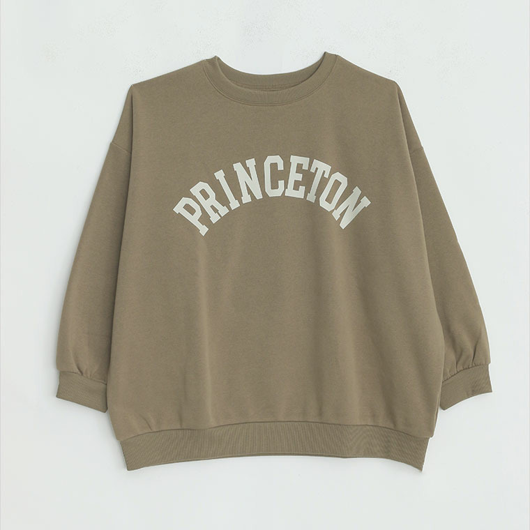 ハピぽか裏起毛 2デザインから選べる ロゴトレーナー 毛玉になりにくい1