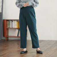 タイツいらずで下半身ぽかぽか！ 2丈から選べる テーパードパンツ