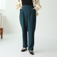 タイツいらずで下半身ぽかぽか！ 2丈から選べる テーパードパンツ