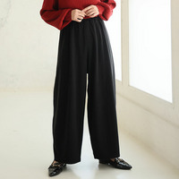 肌当たり ふわふわ マシュマロタッチ コクーンパンツ