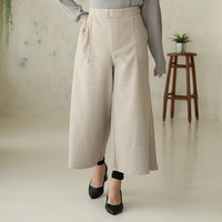 かるふわ ワイド ベイカーパンツ 2丈から選べる