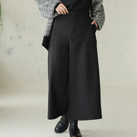 かるふわ ワイド ベイカーパンツ 2丈から選べる