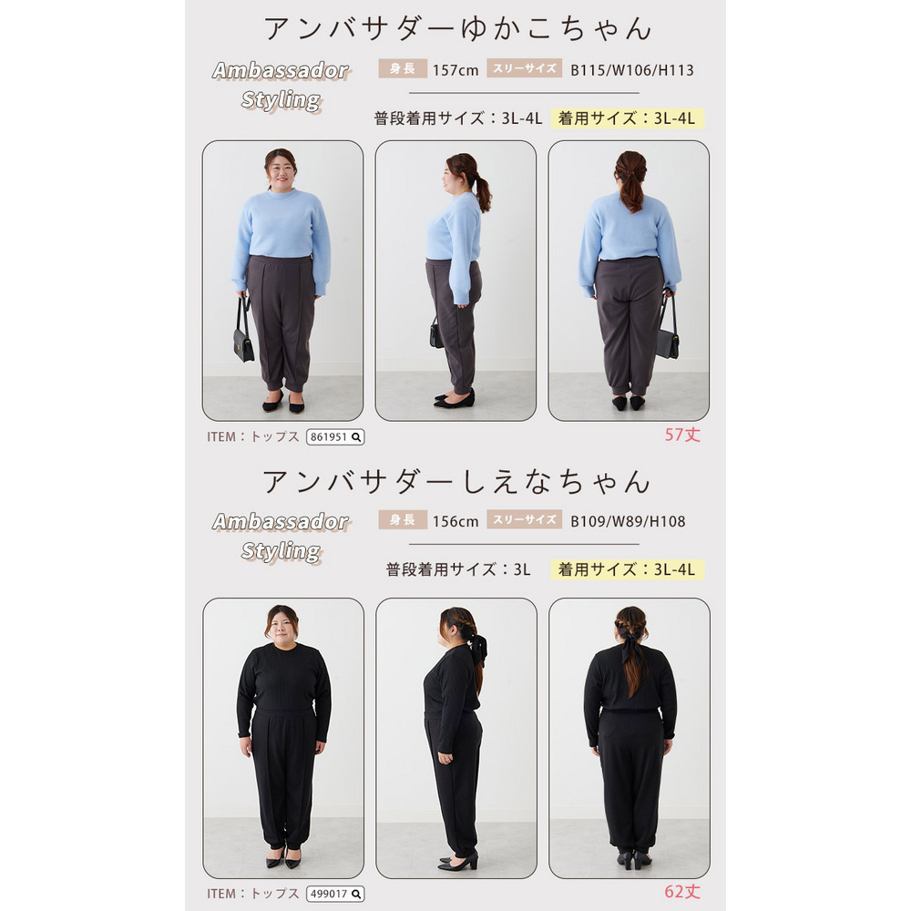 極暖シャギーで下半身の冷え防止! 裏起毛 裏シャギー ジョガー17