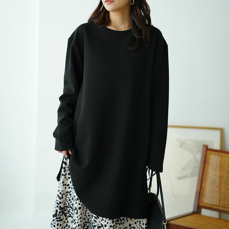 スゴ!裏ワザ!冬でも汗さら なめらか&蒸れ知らず 体型カバー チュニック1