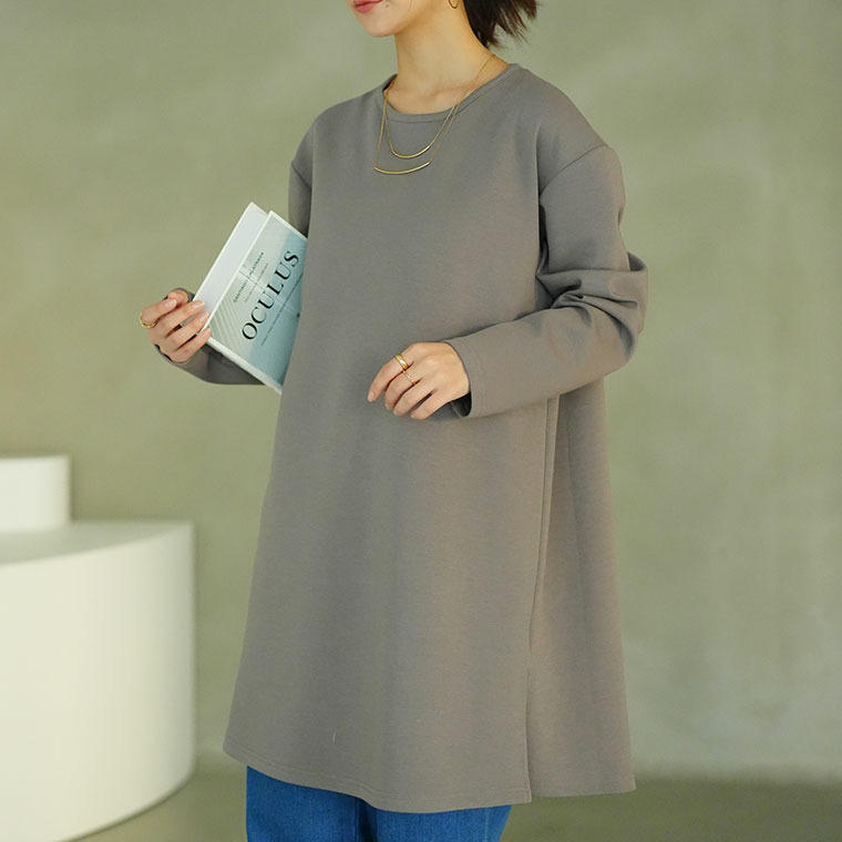 スゴ!裏ワザ!冬でも汗さら なめらか&蒸れ知らず 体型カバー チュニック1