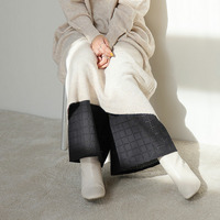 脱！股ずれ宣言 裏起毛 裾レース ぺチパンツ