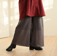 脱！股ずれ宣言 裏起毛 裾レース ぺチパンツ