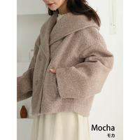 ウールリングニット セーラー カラーコート