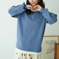 スゴ!裏ワザ!冬でも汗さら なめらか＆蒸れ知らず レイヤード風Tシャツ ロンT 