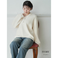 メルティフェザー Vネック プルオーバー