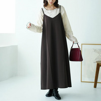 ”楽かわ”シリーズ! 着やすさ重視の 万能 キャミワンピ