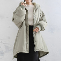 フード付き 中綿 モンスターパーカー