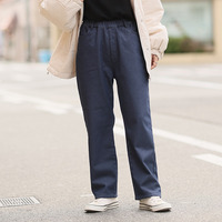 寒すぎる時期のお出かけをサポート 防風 ストレートパンツ